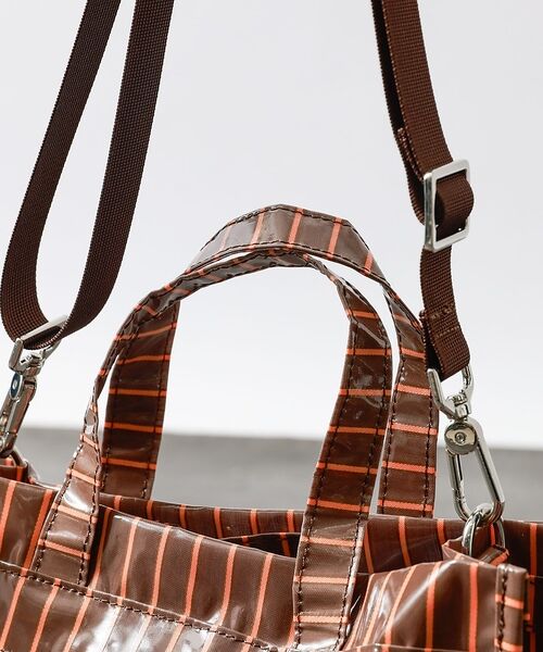 Rouge vif la cle / ルージュ・ヴィフ ラクレ ショルダーバッグ | 【OUTDOOR PRODUCTS / アウトドアプロダクツ】Stripe2wa | 詳細9