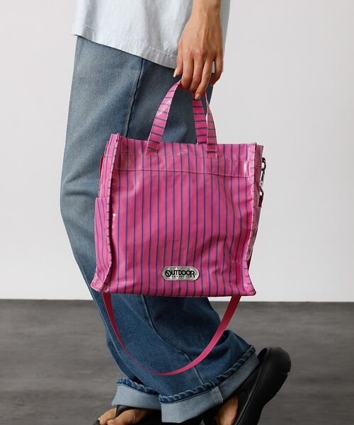 Rouge vif la cle / ルージュ・ヴィフ ラクレ ショルダーバッグ | 【OUTDOOR PRODUCTS / アウトドアプロダクツ】Stripe2wa | 詳細15