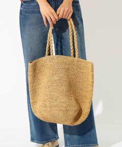 Rouge vif la cle / ルージュ・ヴィフ ラクレ かごバック | 【MADE IN MADA /メイドインマダ】ALICE MM BAG：ラフィア