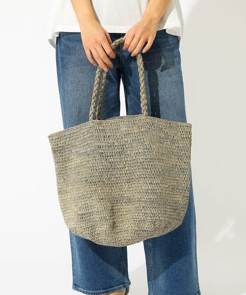 Rouge vif la cle / ルージュ・ヴィフ ラクレ かごバック | 【MADE IN MADA /メイドインマダ】ALICE MM BAG：ラフィア | 詳細13