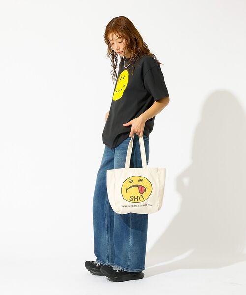 Rouge vif la cle / ルージュ・ヴィフ ラクレ トートバッグ | 【HANDTEX × JACKSON MATTESE】スマイルBAG【予約】 | 詳細4