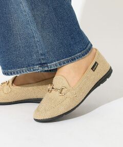 Rouge vif la cle / ルージュ・ヴィフ ラクレ パンプス | 【ALBEROLA / アルベローラ】ラフィア調 ビットローファー / フラット