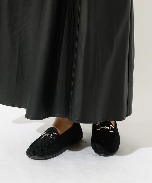 Rouge vif la cle / ルージュ・ヴィフ ラクレ パンプス | 【ALBEROLA / アルベローラ】ラフィア調 ビットローファー / フラット | 詳細19