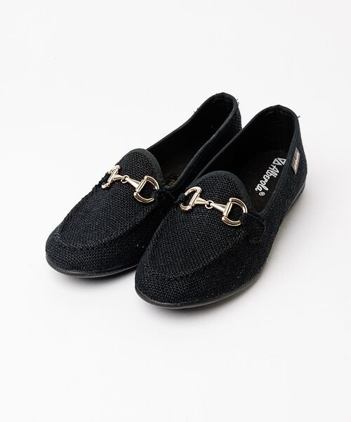 Rouge vif la cle / ルージュ・ヴィフ ラクレ パンプス | 【ALBEROLA / アルベローラ】ラフィア調 ビットローファー / フラット | 詳細6