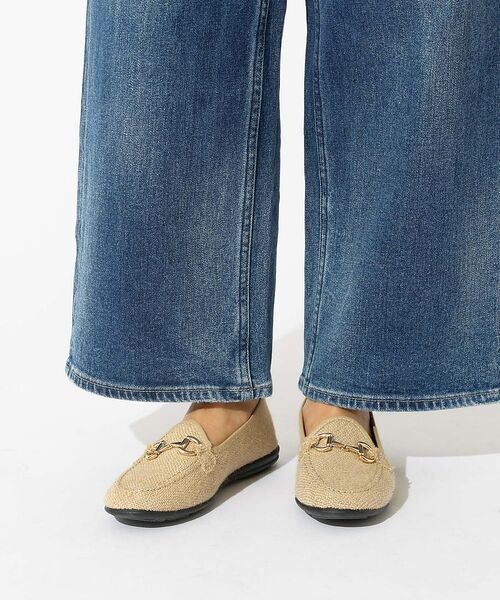 Rouge vif la cle / ルージュ・ヴィフ ラクレ パンプス | 【ALBEROLA / アルベローラ】ラフィア調 ビットローファー / フラット | 詳細24