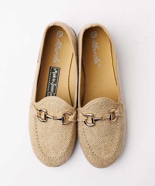 Rouge vif la cle / ルージュ・ヴィフ ラクレ パンプス | 【ALBEROLA / アルベローラ】ラフィア調 ビットローファー / フラット | 詳細28