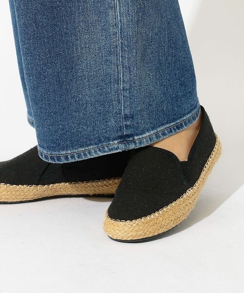 Rouge vif la cle / ルージュ・ヴィフ ラクレ サンダル | 【EMU / エミュ】エスパドリーユ スリッポン【予約】（ブラック）