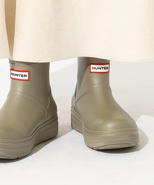 Rouge vif la cle / ルージュ・ヴィフ ラクレ レインシューズ | 【HUNTER/ハンター】UNISEX PLAY MOLDED BOOT  /（グレージュ）