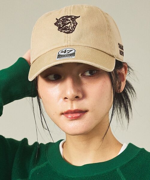 Rouge vif la cle / ルージュ・ヴィフ ラクレ ハット | 【ORIGINAL Charcoal × Americana】Leopards（ベージュ）