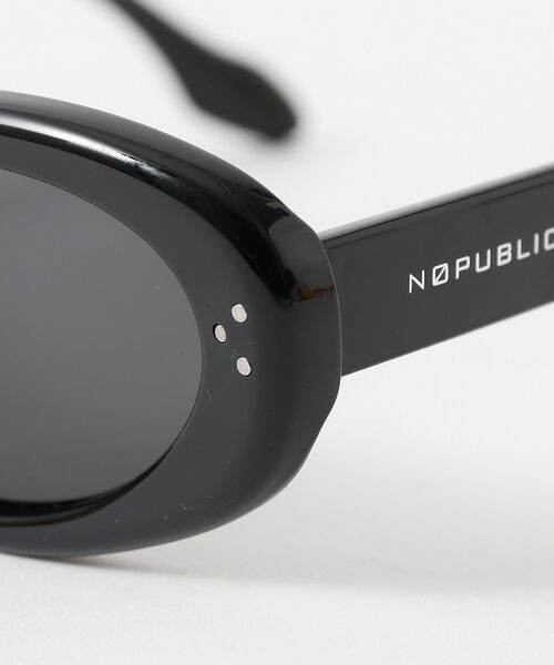 Rouge vif la cle / ルージュ・ヴィフ ラクレ サングラス・メガネ | 【NOPUBLIC/ノーパブリック】オーバルサングラス/01：03/サングラス/ | 詳細9