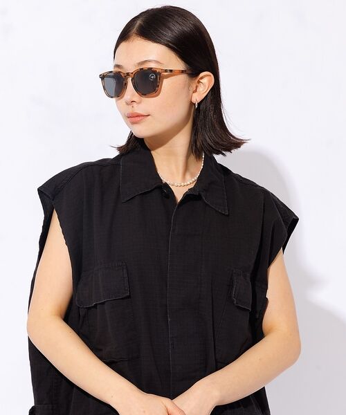 Rouge vif la cle / ルージュ・ヴィフ ラクレ サングラス・メガネ | 【IZIPIZI】サングラス / ボストン / UVカット / #D【予約】 | 詳細10