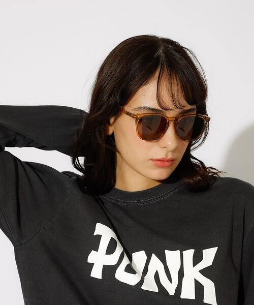 Rouge vif la cle / ルージュ・ヴィフ ラクレ サングラス・メガネ | 【IZIPIZI】サングラス / ボストン / UVカット / #D【予約】 | 詳細26