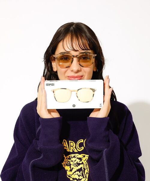 Rouge vif la cle / ルージュ・ヴィフ ラクレ サングラス・メガネ | 【IZIPIZI】サングラス / LIGHTCOLOR / ウェリントン / 日 | 詳細16