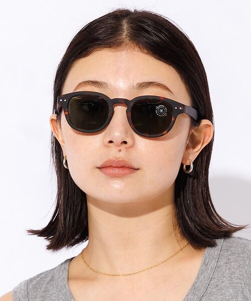 Rouge vif la cle / ルージュ・ヴィフ ラクレ サングラス・メガネ | 【IZIPIZI】偏光サングラス / ボストン / ウェリントン / UVカット（ブラウン系その他1）