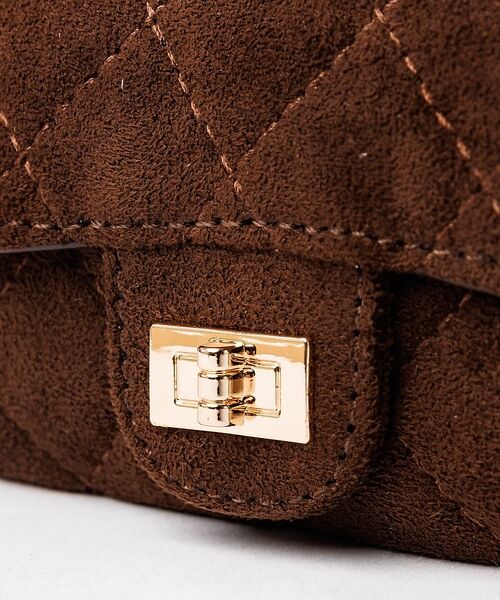 Rouge vif la cle / ルージュ・ヴィフ ラクレ カードケース・名刺入れ・定期入れ | 【VELETTO/ヴェレット】スエードキルティングカードケース/チェーンストラッ | 詳細18