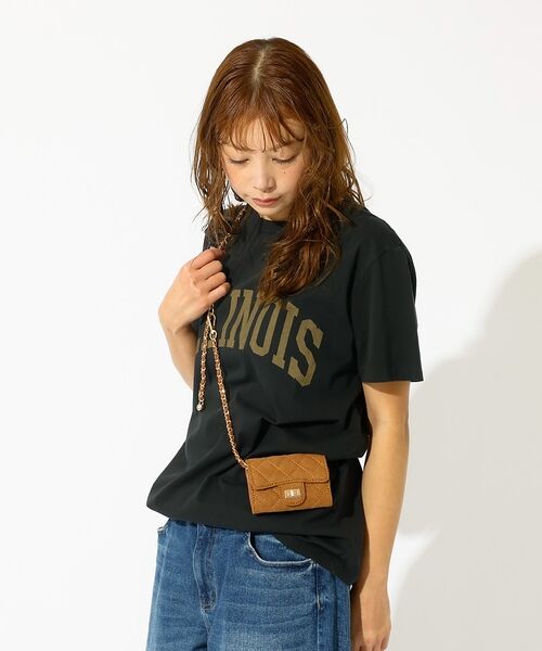 Rouge vif la cle / ルージュ・ヴィフ ラクレ カードケース・名刺入れ・定期入れ | 【VELETTO/ヴェレット】スエードキルティングカードケース/チェーンストラッ | 詳細6