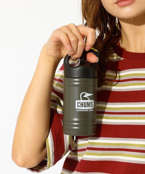 Rouge vif la cle / ルージュ・ヴィフ ラクレ 食器 | 【CHUMS/チャムス】キャンパーウェーブボトル300ml/水筒/タンブラー/お（スミクロ）