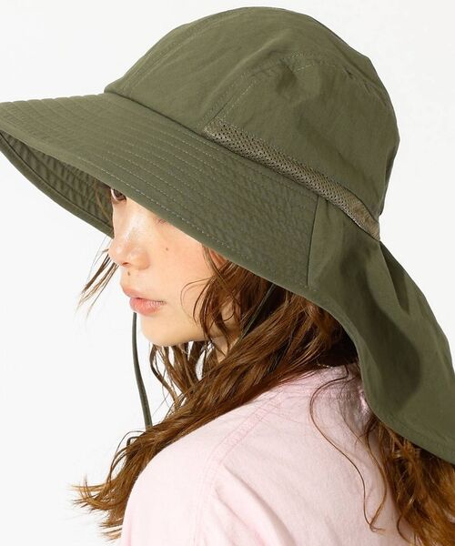 Rouge vif la cle / ルージュ・ヴィフ ラクレ ハット | 【RUBEN/ルーベン】サンシェード サファリハット/SHADE SAFARI（カーキ）