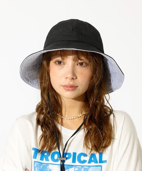 Rouge vif la cle / ルージュ・ヴィフ ラクレ ハット | 【Ruben/ルーベン】つば広めハット/NOT SUN WIDE BRIM HA | 詳細1