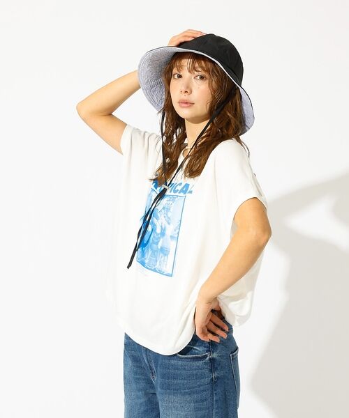 Rouge vif la cle / ルージュ・ヴィフ ラクレ ハット | 【Ruben/ルーベン】つば広めハット/NOT SUN WIDE BRIM HA | 詳細4