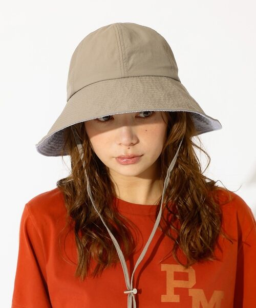 Rouge vif la cle / ルージュ・ヴィフ ラクレ ハット | 【Ruben/ルーベン】つば広めハット/NOT SUN WIDE BRIM HA | 詳細14