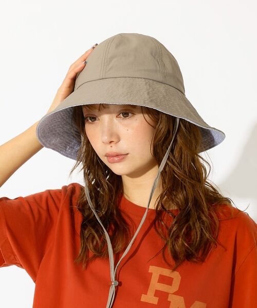 Rouge vif la cle / ルージュ・ヴィフ ラクレ ハット | 【Ruben/ルーベン】つば広めハット/NOT SUN WIDE BRIM HA | 詳細15