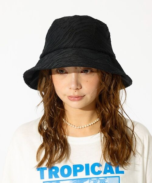 Rouge vif la cle / ルージュ・ヴィフ ラクレ ハット | 【Ruben/ルーベン】ゼブラハット/ZEBRA PATERN HAT/RUS- | 詳細11