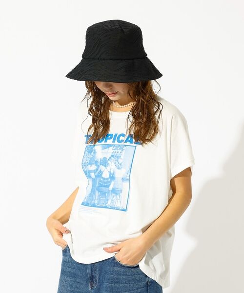 Rouge vif la cle / ルージュ・ヴィフ ラクレ ハット | 【Ruben/ルーベン】ゼブラハット/ZEBRA PATERN HAT/RUS- | 詳細3