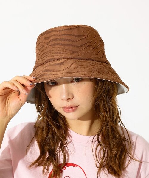 Rouge vif la cle / ルージュ・ヴィフ ラクレ ハット | 【Ruben/ルーベン】ゼブラハット/ZEBRA PATERN HAT/RUS- | 詳細15