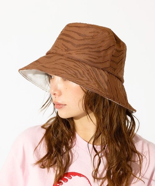 Rouge vif la cle / ルージュ・ヴィフ ラクレ ハット | 【Ruben/ルーベン】ゼブラハット/ZEBRA PATERN HAT/RUS- | 詳細18