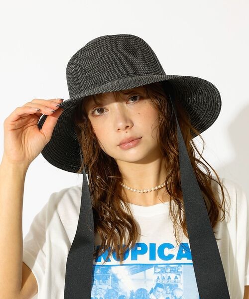 Rouge vif la cle / ルージュ・ヴィフ ラクレ ハット | 【Ruben/ルーベン】リボン付き麦わらハット/RUS-8309【WEB限定】【 | 詳細2