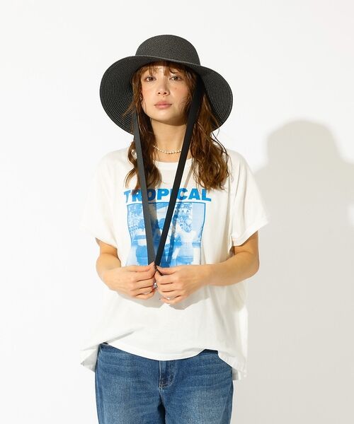 Rouge vif la cle / ルージュ・ヴィフ ラクレ ハット | 【Ruben/ルーベン】リボン付き麦わらハット/RUS-8309【WEB限定】【 | 詳細4