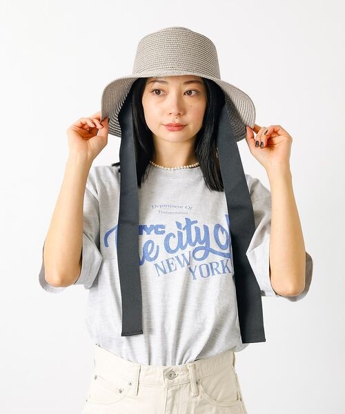 Rouge vif la cle / ルージュ・ヴィフ ラクレ ハット | 【Ruben/ルーベン】リボン付き麦わらハット/RUS-8309【WEB限定】 | 詳細24