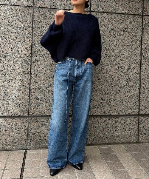 Rouge vif la cle / ルージュ・ヴィフ ラクレ デニムパンツ | 【AGOLDE/エーゴールドイー】EMMI JEAN IN INTUITION | 詳細6