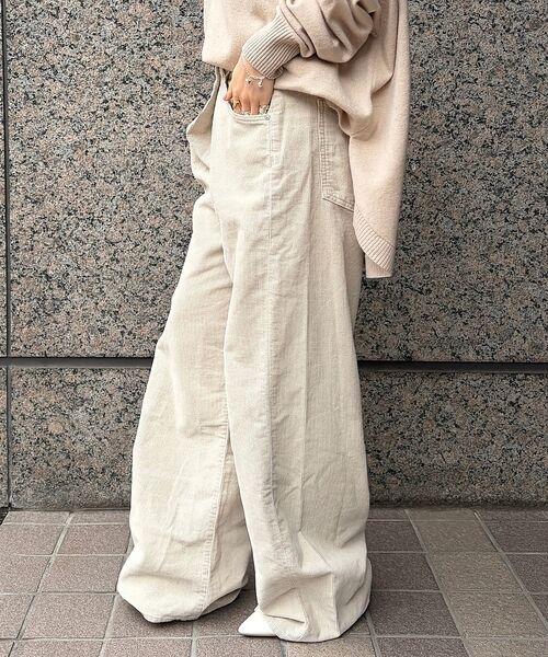 Rouge vif la cle / ルージュ・ヴィフ ラクレ パンツ | 【AGOLDE/エーゴールドイー】V ANA JEAN IN CORDUROY | 詳細3