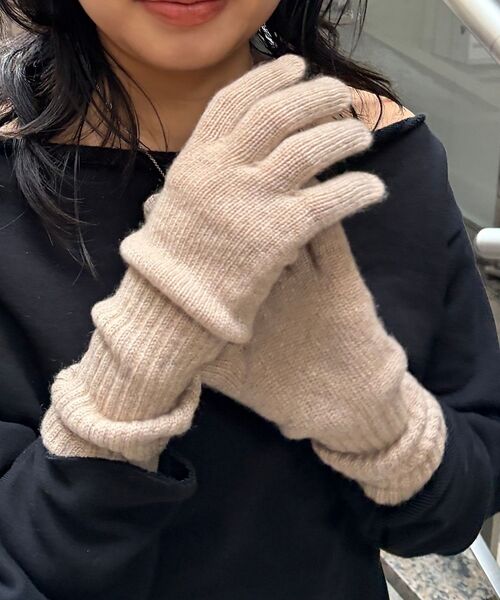 Rouge vif la cle / ルージュ・ヴィフ ラクレ 手袋 | 【WILLIAM BRUNTON/ウィリアム ブラントン】ロングリブ カーフグロ | 詳細1