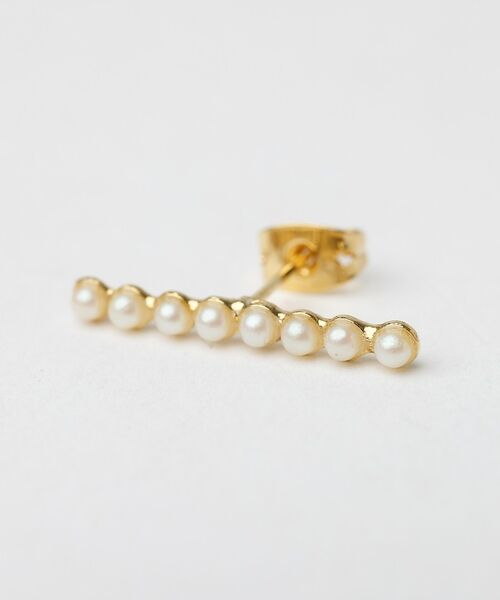 Rouge vif la cle / ルージュ・ヴィフ ラクレ ピアス・イヤリング | 【Caline Paris/カリーヌパリ 】vintage 8連パールピアス/両 | 詳細5