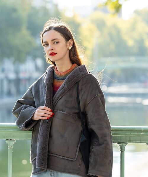 Rouge vif la cle / ルージュ・ヴィフ ラクレ ピアス・イヤリング | 【Caline Paris/カリーヌパリ 】2連パールイヤリング/両耳 | 詳細1