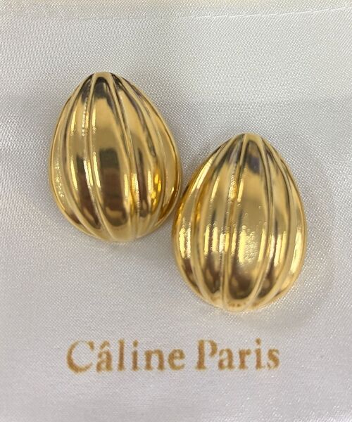 Rouge vif la cle / ルージュ・ヴィフ ラクレ ピアス・イヤリング | 【Caline Paris/カリーヌパリ】ゴールドイヤリング/両耳 | 詳細5