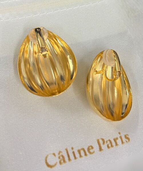 Rouge vif la cle / ルージュ・ヴィフ ラクレ ピアス・イヤリング | 【Caline Paris/カリーヌパリ】ゴールドイヤリング/両耳 | 詳細6