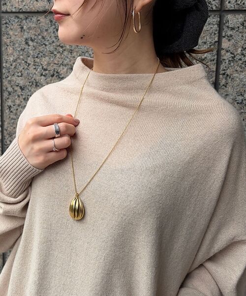 Rouge vif la cle / ルージュ・ヴィフ ラクレ ネックレス・ペンダント・チョーカー | 【Caline Paris/カリーヌパリ 】ゴールドチャームネックレス | 詳細1