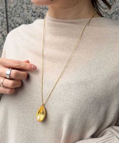 Rouge vif la cle / ルージュ・ヴィフ ラクレ ネックレス・ペンダント・チョーカー | 【Caline Paris/カリーヌパリ 】ゴールドチャームネックレス | 詳細5