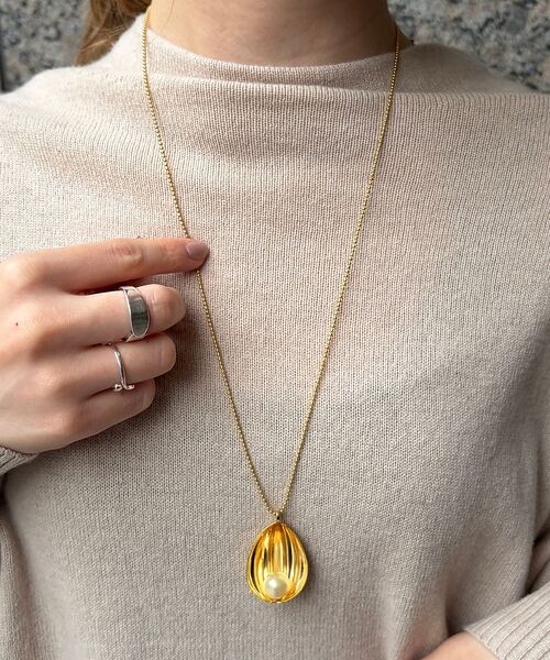 Rouge vif la cle / ルージュ・ヴィフ ラクレ ネックレス・ペンダント・チョーカー | 【Caline Paris/カリーヌパリ 】ゴールドチャームネックレス | 詳細7