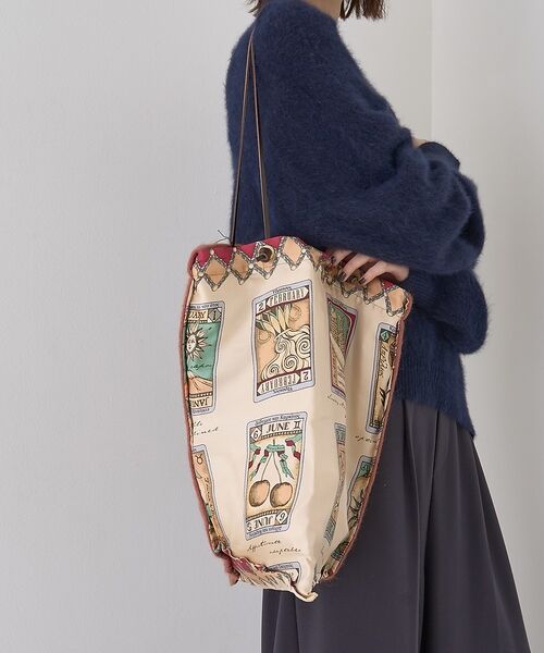 Rouge vif la cle / ルージュ・ヴィフ ラクレ トートバッグ | 【manipuri/マニプリ】刺繍プリントトートバックL | 詳細8