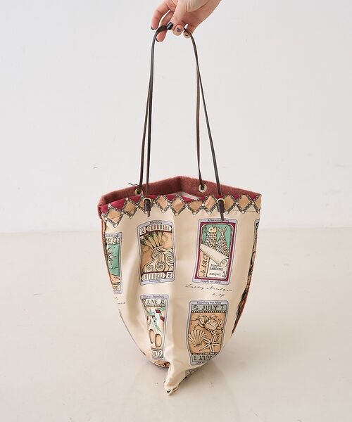 Rouge vif la cle / ルージュ・ヴィフ ラクレ トートバッグ | 【manipuri/マニプリ】刺繍プリントトートバックL | 詳細10