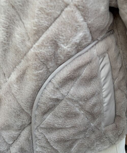 Rouge vif la cle / ルージュ・ヴィフ ラクレ ブルゾン | リバーシブルパネトレーションファーキルトブルゾン | 詳細18