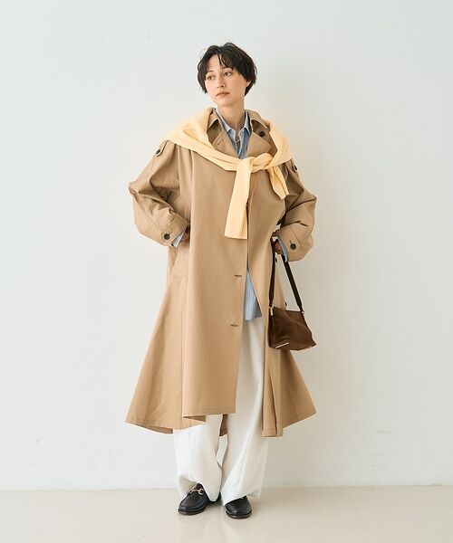 Rouge vif la cle / ルージュ・ヴィフ ラクレ トレンチコート | 【2サイズ展開】撥水NEWロングトレンチコート【予約】 | 詳細12