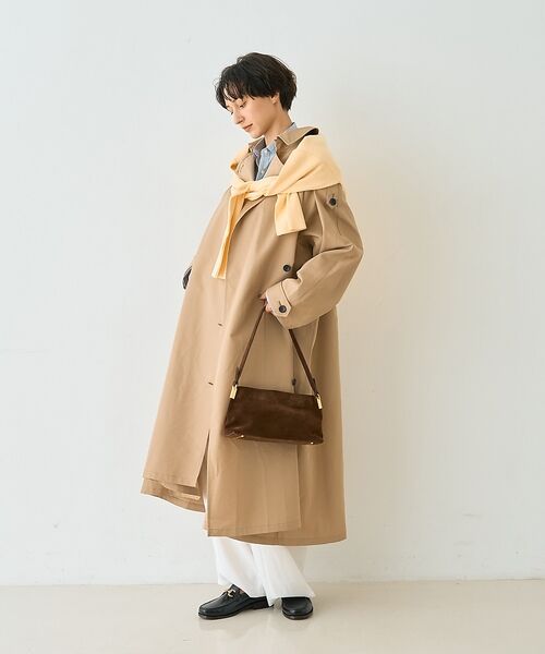 Rouge vif la cle / ルージュ・ヴィフ ラクレ トレンチコート | 【2サイズ展開】撥水NEWロングトレンチコート【予約】 | 詳細13