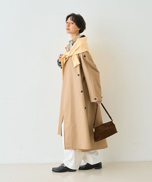 Rouge vif la cle / ルージュ・ヴィフ ラクレ トレンチコート | 【2サイズ展開】撥水NEWロングトレンチコート【予約】 | 詳細14