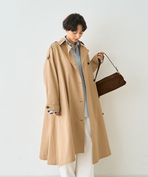 Rouge vif la cle / ルージュ・ヴィフ ラクレ トレンチコート | 【2サイズ展開】撥水NEWロングトレンチコート【予約】 | 詳細3